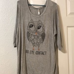 Great owl shirt
